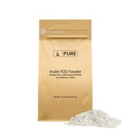 Inulin FOS Powder (1 lb) Always Pure, No Fillers Or Additives, Lab Verified