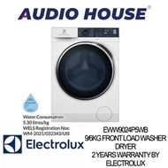 ELECTROLUX EWW9024P5WB  9/6KG FRONT LOAD WASHER DRYER  WHITE 4 TICK 2 YEARS WARRANTY BY ELECTROLUX
