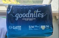 Goodnites Unisex Bedtime Pants S/M