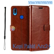 Case Untuk Hp Vivo Y91 Y93 Y95 Vivo 1807 1811 1814 1815 1816 1817 1820 Flip Cover Wallet Sarung Hp C