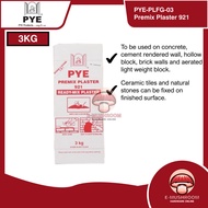 3KG PYE Premix Plaster 921 Ready Mixed Plaster 3 IN 1 Pasir Cement