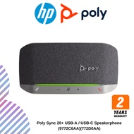 [PREORDER-CHAT SELLER] Poly Sync 20+ USB-A / USB-C Speakerphone (772C6AA)(772D0AA)