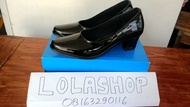 SEPATU KERJA (PSK) HAK TUMPUL 5CM GLOSSY BHAYANGKARI PERSIT PIA JALA