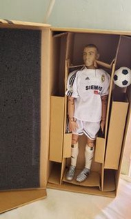絕版 朗拿度 皇家馬德里 大哨 公仔 Ronaldo Real Madrid action  Figure 12 inches 巴西 世界盃