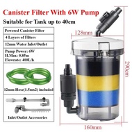 External Filter Canister Aquarium Aquascape EW 602B