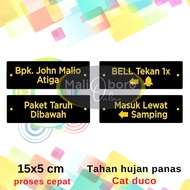 Acrylic Sign Board Name Signage Label Acrylic Room Name Marker Room Name