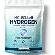 A Better You Molecular Hydrogen Water Tablets - 30Pcs/Pack, Antioxidant-Rich, Supports Brain Energy 