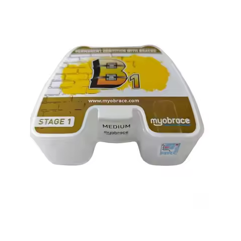 Myobrace Dental Orthodontic Teeth Trainer MRC B1&B2 Muscle Function Appliance For Permanent Dentitio