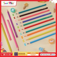 [NEW ARRIVAL] Coco Puff Smartkids Colored Pencils 12/24 Coloring Colors - Cute Design - EN71 Standar