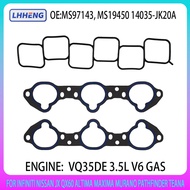 Engine Intake Manifold Gasket Set For INFINITI NISSAN VQ35DE 3.5L V6 GAS JX QX60 ALTIMA MAXIMA MURAN