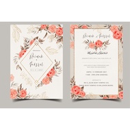 Kad Kahwin Whatsapp Wedding Card Digital Kad Kawin Whatsapp Saje Jimat Bajet