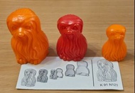 【絕版收藏/連原裝紙】Kinder Surprise 出奇蛋玩具 俄羅斯娃娃套娃長毛狗 懷舊古董玩具  [Out of print collection/with original paper] Ru