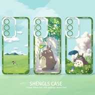 My Neighbor Totoro Galaxy Samsung A56 Phone Case S25Ultra Suitable for S24 Hayao Miyazaki S22+Cartoo
