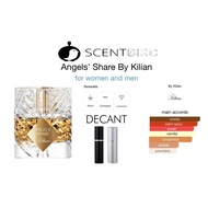 💯 Original Angels' Share By Kilian - 3ml / 5ml Decant / Travel Spray Perfume
