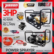 3HP 40Bar Plunger Water Pump with Motor Set (Full Frame) EUROX PPQ4504S / PPQ4503S