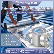 5M Aluminum Foil Anti-Leak Duct Tape Membrane Waterproofing Water & Temperature Extreme Super Adhesi