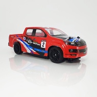 1:14 Scale Rc Drift Pickup Truck Remote Control Use 2.4 GHz Wave With Flashing Lights At Wheel Arch 