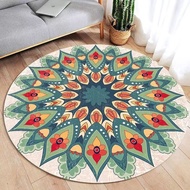 2025/karpet bulat ruang tamu/carpet bulat besar 200cm/round rug/round carpet large/bohemian rug