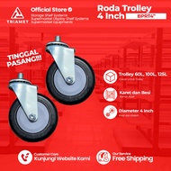 4 Inch Supermarket Trolley Wheels - Supermarket Trolley Wheels - 4 Inch Wheels - 4 Inch Supermarket 