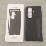 Samsung Galaxy Z Fold 7 Kindsuit หนังแท้หรูหราพร้อมเคสตั้งโทรศัพท์ฝาครอบป้องกันแบบสัมผัสนุ่มสำหรับ F