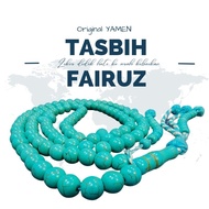 TASBIH BATU FAIRUZ 100 BIJI SIZE 8MM DARI YAMEN
