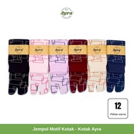 Ayra Checkered Toe Socks