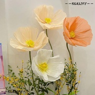 BOXLIFY Large Artificial Flower, Paper Simulated Simulate Giant Flower,  giant 60cm Fake Flower Head