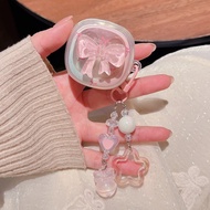 【Stock Ready】Case For Baseus Bowie WM01/WM02/WM02+ Plus TPU Transparent Aesthetic Lovely Earphone Co