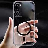 Cover Protective Clear For Itel City 100 C671L With Magnetic Sticker Soft Shell