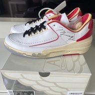 Nike Jordan 2 Low Off-White Red White Original