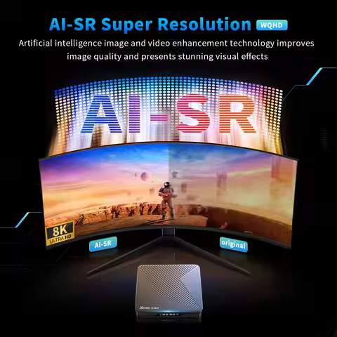X88 PRO X5M Android 14 TV Box Amlogic S905X5M 8K Decoding Dual Wifi BT