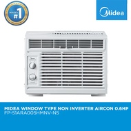 Midea Window Type Non Inverter Aircon 0.6HP