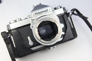 Nikon Nikomat 機身 銀色 加送閃燈座