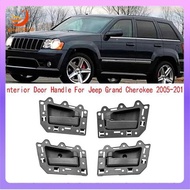 [gaozuo523.vn] 1Set 4PCS Car Interior Door Handle for  Grand  2005-2011 1JV471J3AA 1JV461J3AA 5HR411