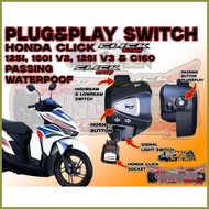 ﹊ ✻ ❖ Honda Click Left Switch Plug and Play for 125i and 150i v2 | v3 | C160i Plug and Play 100%
