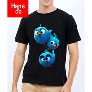 KATUN Premium 3D Men's T-Shirt 0blong Animation 3 Bird Cotton 24s 100% H090 By Hans & co