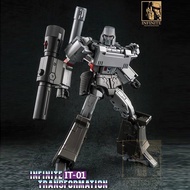 Black Mamba IT-01 Megatron Destruction King MP36 Pistol Megatron 2.0 Transformers Robot Toy QEWU