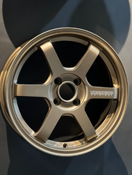 AOW TE37 sonic 15x7.0 16x7.0 made in thailand sportrim wheel rim