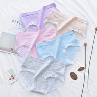 Seamless hive warmth panties Lace Colorful cotton underwear Antibacterial cotton aphid 3D abdomen hi