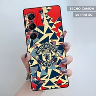 MONTANA CASE SOFTCASE TECNO CAMON 40 PRO 5G BALL MOTIF TECNO CAMON 40 4G UV PRINTING | FULL COVER FL