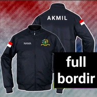 Jaket bomber Akmil ful bordir jaket Akmil jaket bomber akademi militer jaket akademi militer