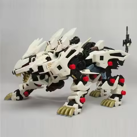 In Stock BT Building Blocks ZOIDS RZ-041 White Liger ZERO 1:72 Scale Full Action Plastic Kit Assembl