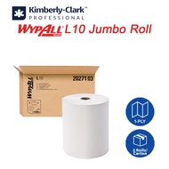 WypAll® L10 Jumbo Roll Wipers (20271) 1-Ply 2 Rolls/Case,31CM X 600M/Roll Cleaning Tissue | Tisu Pen