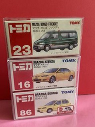 Tomica #16 MAZDA ATENZA/#23 BONGO FRIENDEE /#86 MAZDA DEMIO(New )