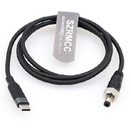 SZRMCC USB C Type-C to Locking DC 5.5 2.1 PD Trigger 12V Power Cable for Atomos Monitor Video Device