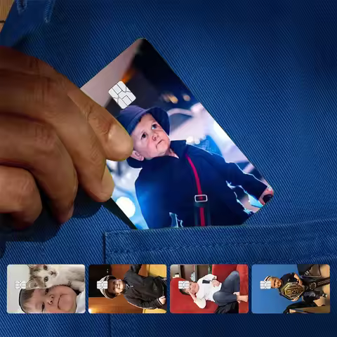 Cute Funny Hasbulla 7 Cover Skin Sticker For Credit Card Bank Debit Bus Card Front Side