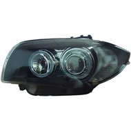 E82 E87 Head Lamp Projector Black W/LED Rim