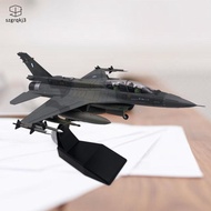 [szgrqkj3] 1:72 Diecast F-16 Fighter Jet Model, Retro Aircraft Model, Stimulated Aircraft Collectibl