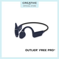 Creative Outlier Free Pro+ - Wireless Waterproof Bone Conduction Headphones with Adjustable Transduc
