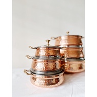 Hammered Handi Copper Pot